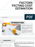 Cost Estimation Ass 1