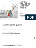 19-Module 4 - TELL - ASK Interface, FOL For Various Domains, Knowledge Engineering-06!03!2024