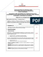 Cédula de Trabajo 2.9 - Vane Personal de Salud