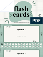 Simple Flashcards SlidesMania
