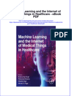 Full Download Book Machine Learning and The Internet of Medical Things in Healthcare PDF