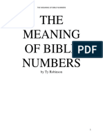 Meaning of Bible Numbers