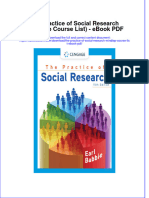 Full download book The Practice Of Social Research Mindtap Course List Pdf pdf