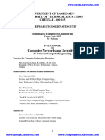 CS Polytechnic Engineering-Computer Networks and Security Semester 4 Text Books