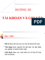 Chuong 3 - Tài khoản và ghi kép