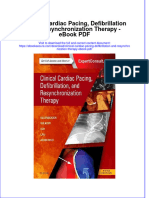 Full download book Clinical Cardiac Pacing Defibrillation And Resynchronization Therapy Pdf pdf