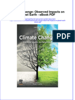 Full download book Climate Change Observed Impacts On Planet Earth Pdf pdf