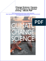 Full Download Book Climate Change Science Causes Effects and Solutions For Global Warming PDF