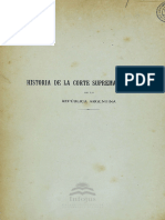 Zavalia Clodomiro Historia Corte Suprema Justicia Republica Argentina Relacion Modelo Americano 1920.1