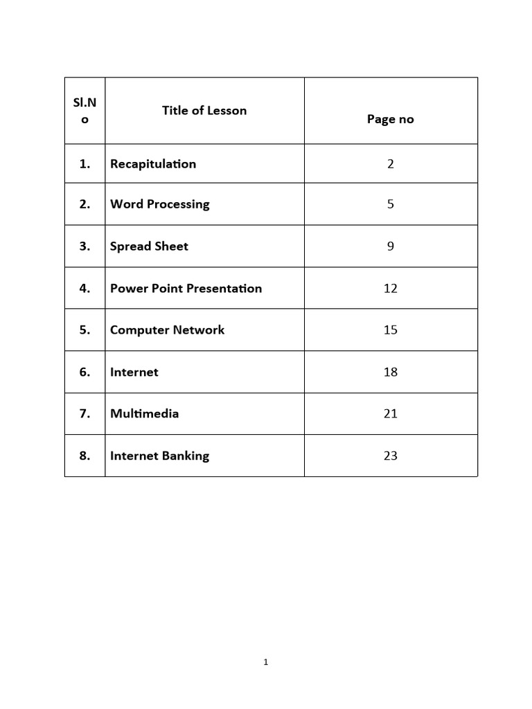 7th STD Computer Book - Updated | PDF | Spreadsheet | World Wide Web
