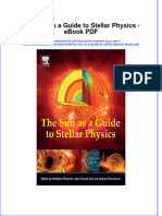 Full download book The Sun As A Guide To Stellar Physics Pdf pdf