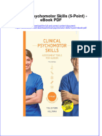 Full Download Book Clinical Psychomotor Skills 5 Point PDF
