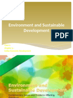 Environment and Sustainable Development