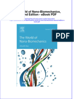 Full Download Book The World of Nano Biomechanics Second Edition PDF