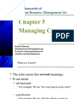 CH 5 Managing Careers
