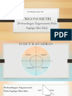 TRIGONOMETRI (Perbandingan Trigonometri Pada Segitiga Siku-Siku)