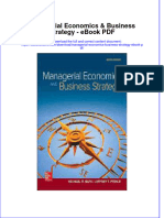 Full Download Book Managerial Economics Business Strategy PDF