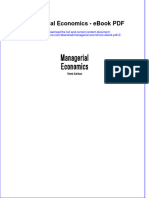 Full Download Book Managerial Economics 2 PDF
