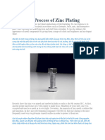 The Process of Zinc Plating