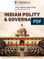 7 Year PYQ Trend Analysis (2017-2023), Indian Polity and Governance