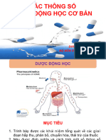 DƯỢC ĐỘNG HỌC 1