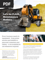 Maintenance Ebook