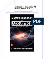 Full Download Book Master Handbook of Acoustics 7Th Edition PDF