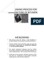 L 36 Air Blowing Process For Manufacture of Bitumen