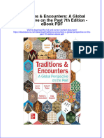 Full download book Traditions Encounters A Global Perspective On The Past 7Th Edition Pdf pdf