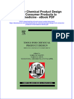 Full download book Tools For Chemical Product Design From Consumer Products To Biomedicine Pdf pdf