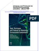 Full download book Tools Techniques And Protocols For Monitoring Environmental Contaminants Pdf pdf