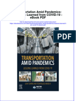 Full download book Transportation Amid Pandemics Lessons Learned From Covid 19 Pdf pdf