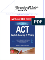 Full download book Mcgraw Hill Conquering Act English Reading And Writing 5Th Edition Pdf pdf