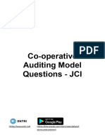Co Operative Auditing Model Questions JCI