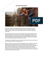The Physics of Spider-Man