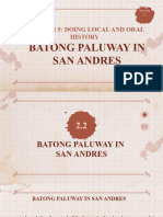 Batong Paloway SAN ANDRES