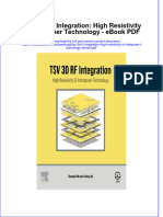 Full Download Book TSV 3D RF Integration High Resistivity Si Interposer Technology PDF