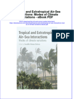 Full Download Book Tropical and Extratropical Air Sea Interactions Modes of Climate Variations PDF