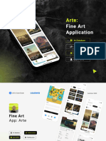 UX - UI Case Study Arte App