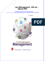 Full download book Contemporary Management 10Th Ed Pdf pdf