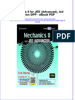 Full Download Book Mechanics Ii For Jee Advanced 3Rd Edition DPP PDF