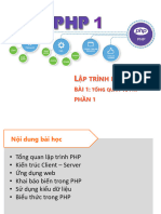 PHP - Slide 1