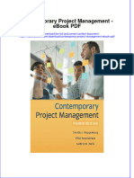 Full Download Book Contemporary Project Management PDF