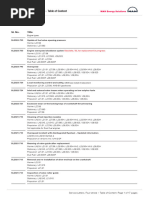 4 Stroke Table of Content