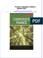 Deocument - 12full Download Book Corporate Finance Canadian Edition PDF