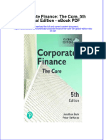 Full Download Book Corporate Finance The Core 5Th Global Edition PDF
