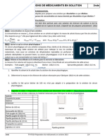 TP NÂ°02A PrÃ©paration de Mã©dicaments en Solution 2023