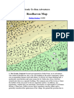 07.1 The Scourge of Smallforge - Reedhaven Map and Village Description by Phillip Gladney (May, 1999)