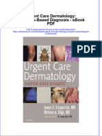 Full Download Book Urgent Care Dermatology Symptom Based Diagnosis PDF