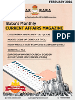 IASBABAS Current Affairs Monthly Magazine February 2024